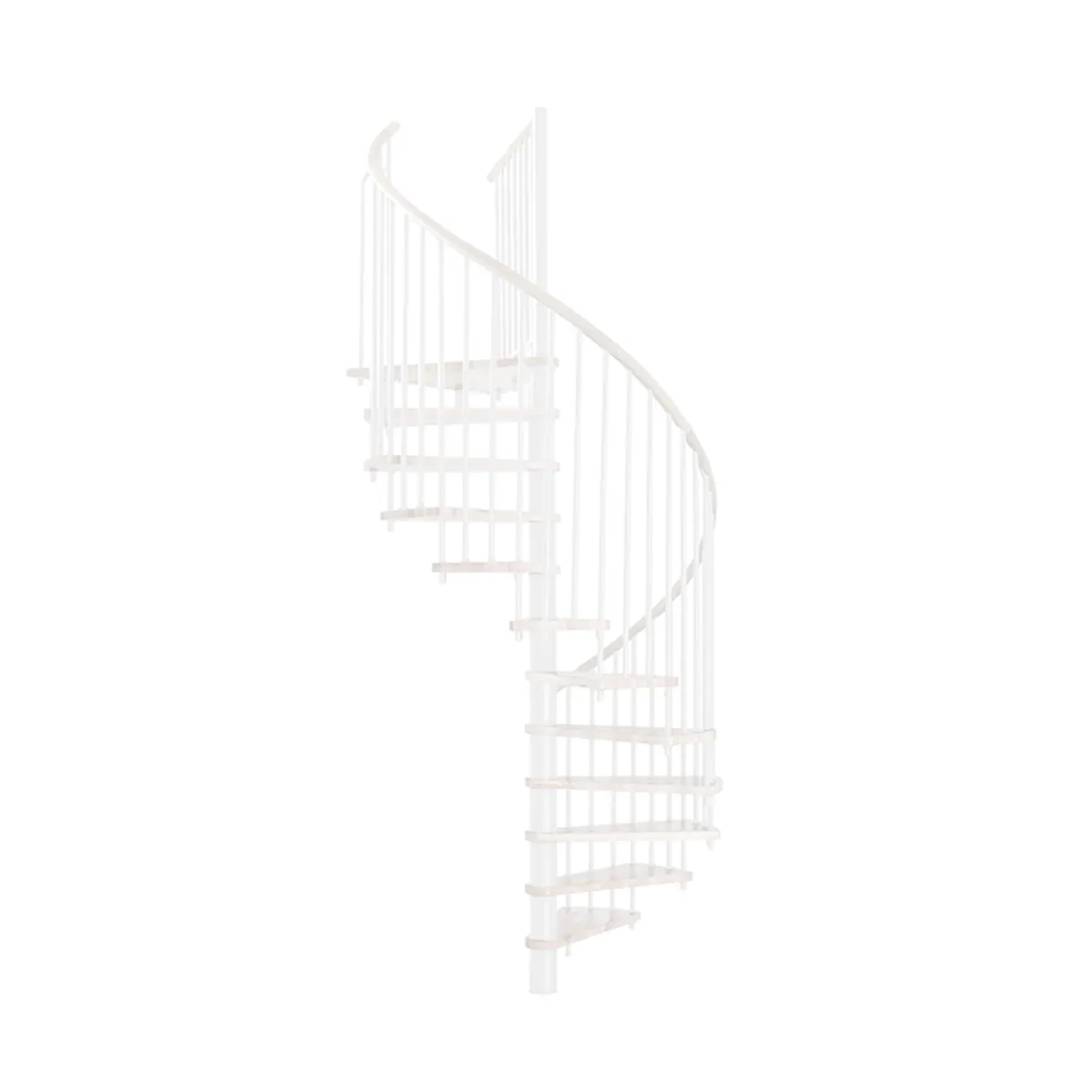 Minka Spiraltrappa Spiral Wood vit